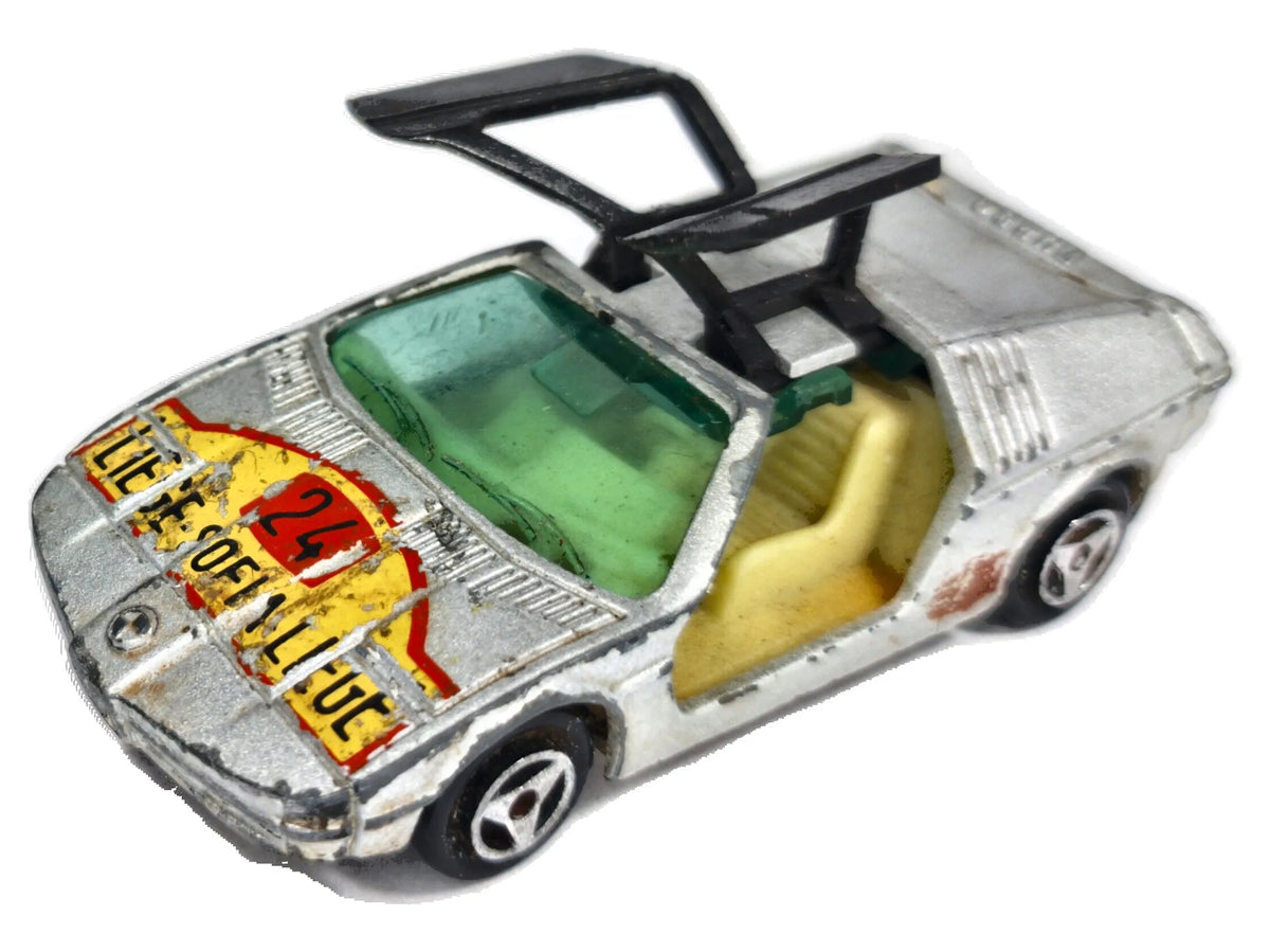 TURBO BMW Majorette 1976 Srebrny 1:60 Made in France