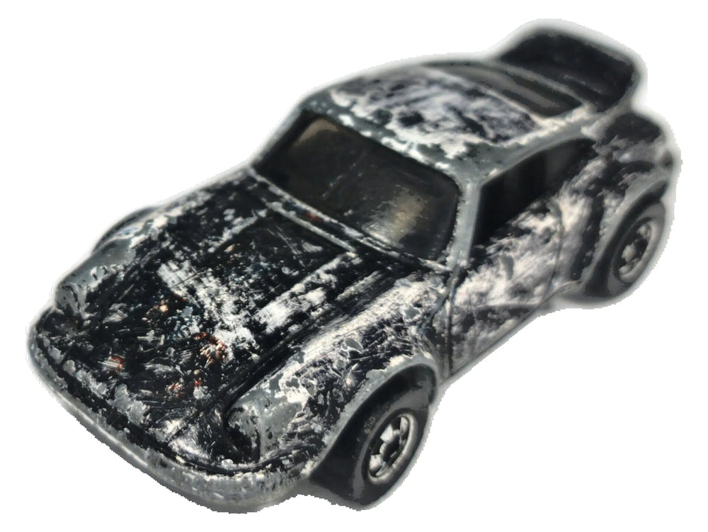 Porsche Gold Hubs P-911 Turbo Hot Wheels 1974 1:64 Luzak Czarny 2xMetal