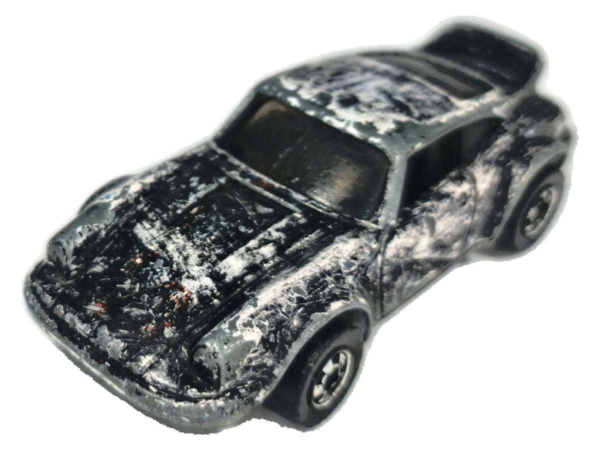 Porsche Gold Hubs P-911 Turbo Hot Wheels 1974 1:64 Luzak Czarny 2xMetal