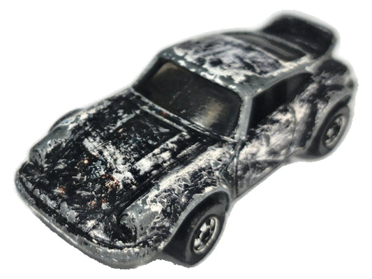 Porsche Gold Hubs P-911 Turbo Hot Wheels 1974 1:64 Luzak Czarny 2xMetal