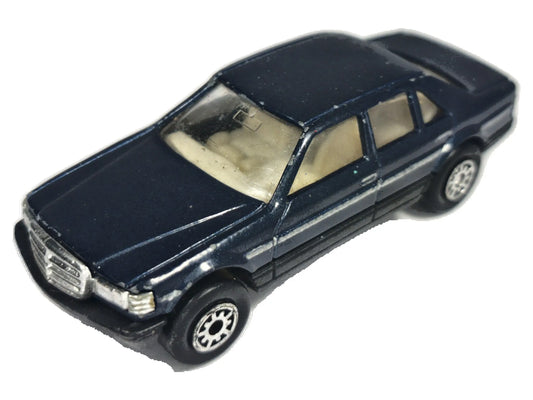 MERCEDES-BENZ 190E (W201) 2.3, McToy 1986–90, Die cast, Granatowy, 1:64