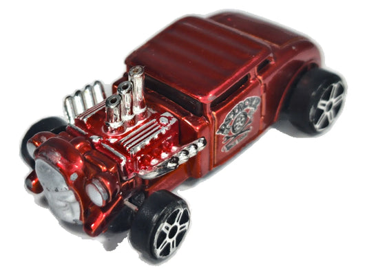 KNUCKLE DRAGGER, Maisto, Die cast 11835, Bordowy metalik, 1:64, Resoraki