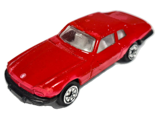 JAGUAR XJ-S, Vintage Welly, Die cast, Czerwony, 1:58, Resoraki