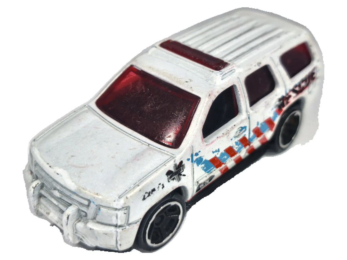 '07 CHEVY TAHOE, Hot Wheels 2007, Die cast 1186 MI I NL Biały 1:64 Resoraki