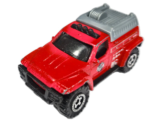 4X4 Fire Truck Matchbox 2003 1:64 Straż pożarna Luzak Czerwony