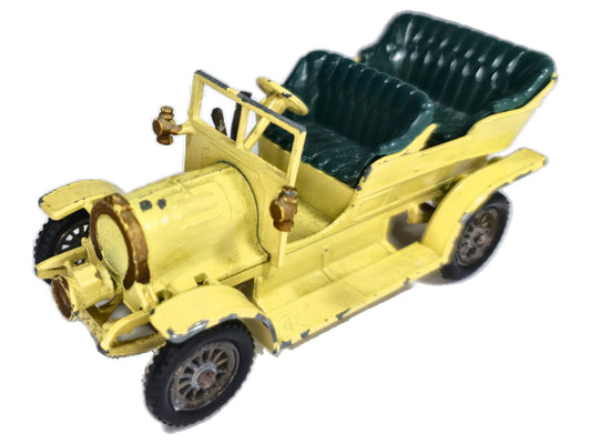 1904 SPYKER Models of Yeasteryear Matchbox 1974 Żółty 1:43 Made in England