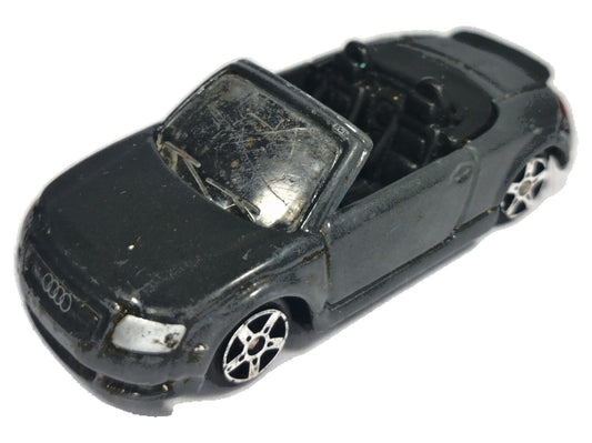AUDI TT CABRIO, Maisto, Die cast, Czarny, 1:64, Resoraki