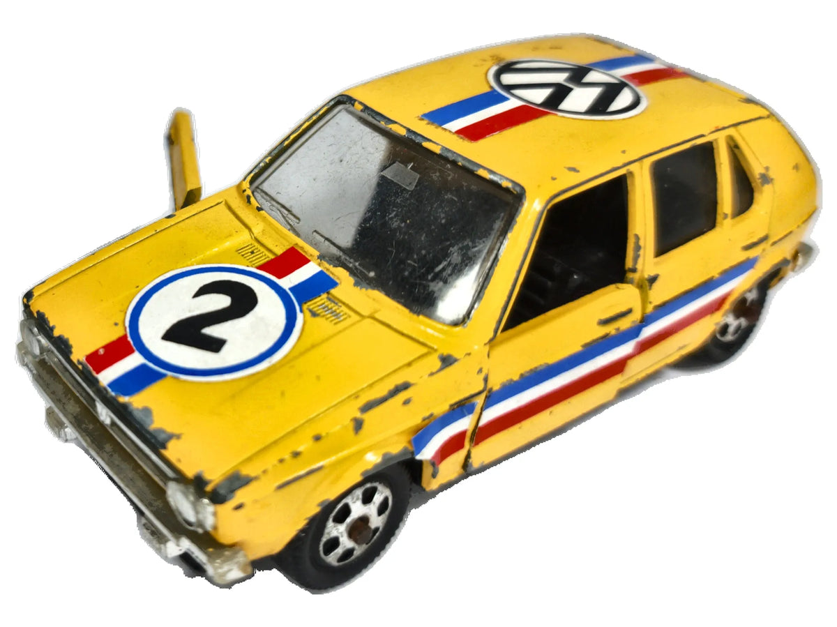 GOLF MK1 Hot Wheels '80 Żółty 1:43 Made in Italy