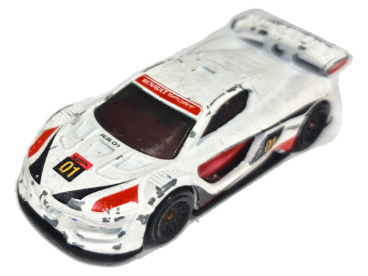Renault Sport R.S. 01 Hot Wheels 2015 HW Speed Graphics 1:64 Luzak Biały