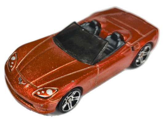 Chevrolet Corvette C6 Hot Wheels 2005 Mainline 1:64 Luzak Miedziany