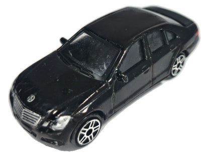 MERCEDES-BENZ E SALOON, HTI, RMZcity, Die cast, Czarny, 1:64, Resoraki