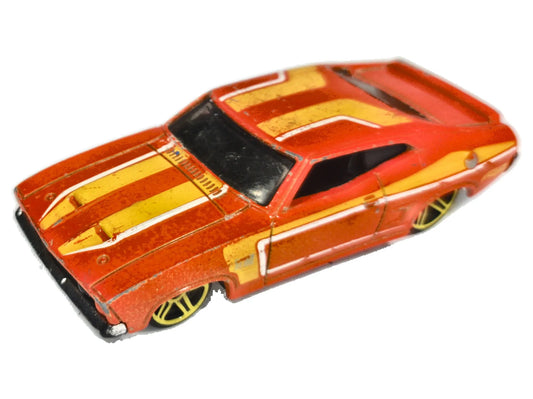 Dodge Charger Hot Wheels 1980 1:64 Muscle car Luzak Pomarańczowy