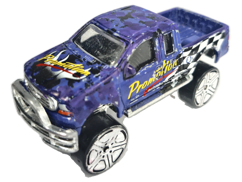 FORD F-SERIES, Promotion, Realtoy, Die cast, Niebieski, 1:64, Resoraki