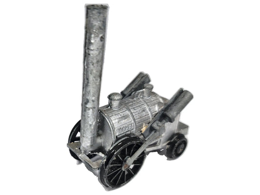 Lokomotywa Parowa Stephenson'S Rocket Matchbox Srebrny 1:55 Made in England