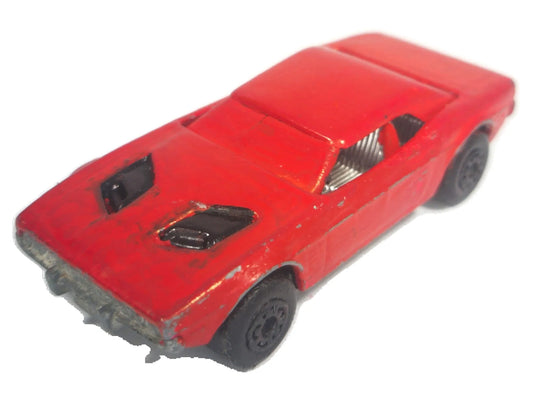DODGE CHALLENGER, Matchbox 1976, Made in England, 0086, Czerwony, 1:64
