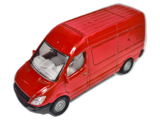 Mercedes-Benz Sprinter, Siku, Made in Germany, Die cast, Czerwony, 1:55