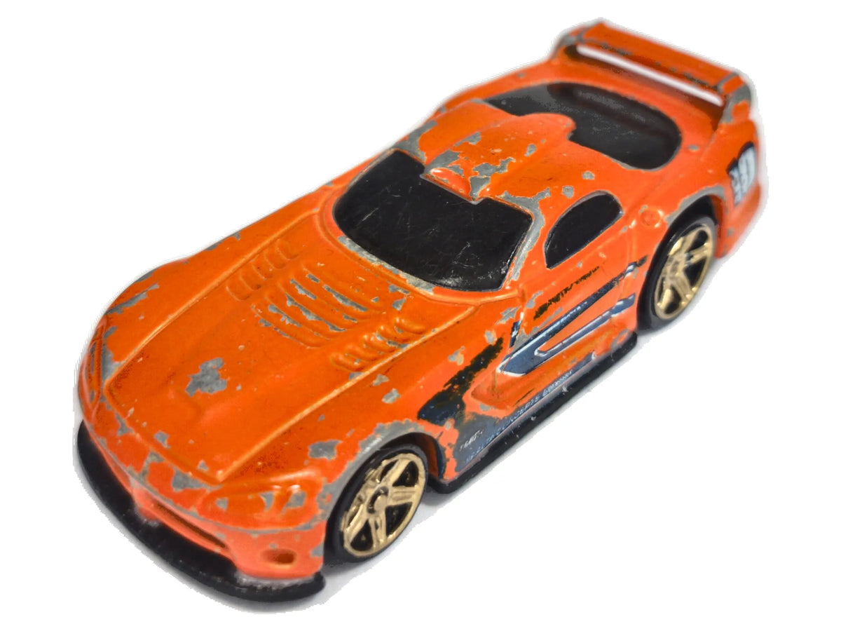 DODGE VIPER GTS-R, Hot Wheels, Die cast H26, Pomarańczowy, 1:64, Resoraki