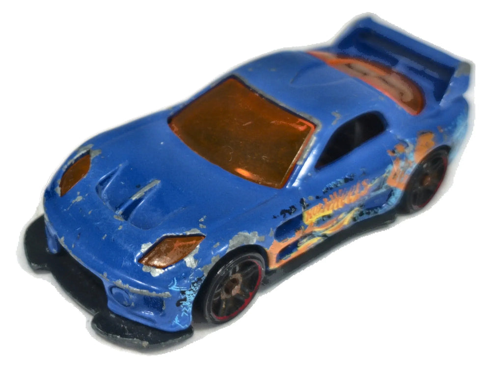 24/Seven Hot Wheels 2002 First Editions 1:64 Luzak Niebieski Custom