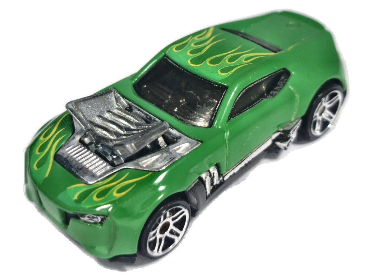 TWINDUCTION, Hot Wheels 2010, Die cast D36, Zielony, 1:64, Resoraki