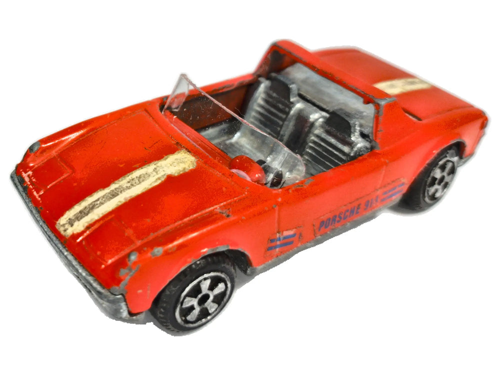 VW PORSCHE 914 Politoys '70 Czerwony 1:43 Made in Italy