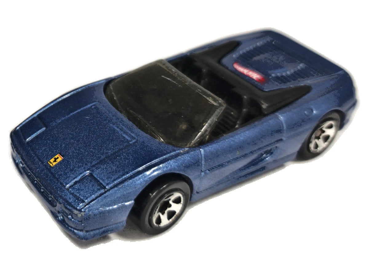 FERRARI F355 SPIDER Kabriolet Hot Wheels 1999 Granatowy 1:64 2xMetal
