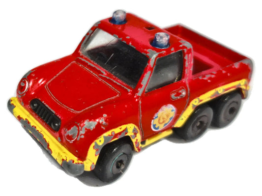 Sześciokołowy Pickup Dickie Toys 1:64 Straż pożarna Strażak Sam