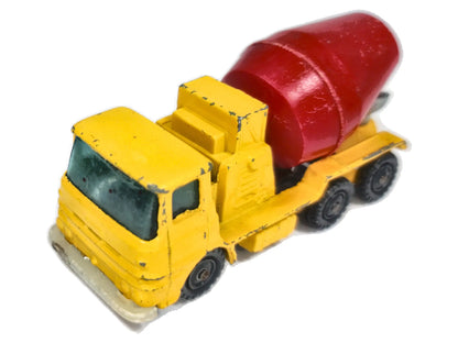Foden Concrete Mixer Matchbox '60 1:64 Made in England Betoniarka Żółty
