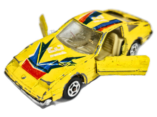 NISSAN 300ZX, Summer, Die cast S8631(F), Żółty, 1:60, Resoraki