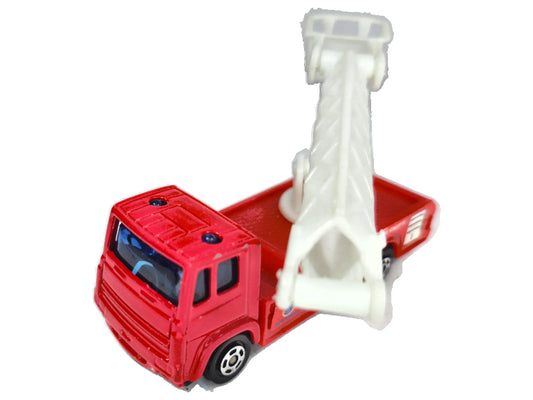Special Rescue Unit Truck Motor Max 1:64 Straż pożarna Luzak Czerwony