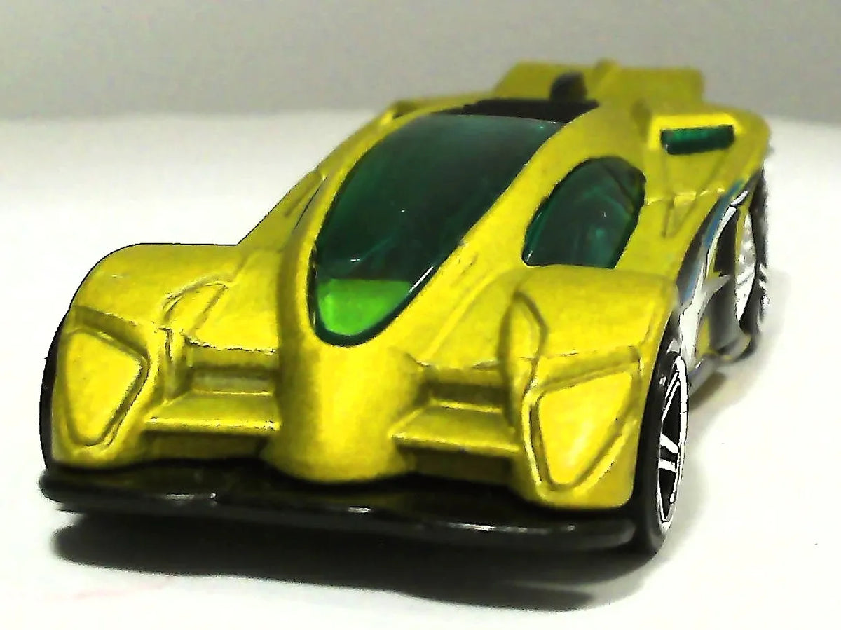 SIDE DRAFT, Hot Wheels 2001, Resoraki, Die cast, Żółty 1:64 – zdjęcie 12