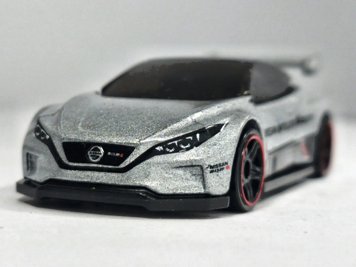 Nissan Leaf Nismo RC_02 Hot Wheels 2020 HW Green Speed 1:64 Luzak Srebrny – zdjęcie 5