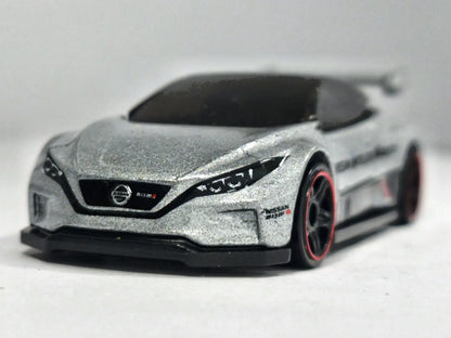 Nissan Leaf Nismo RC_02 Hot Wheels 2020 HW Green Speed 1:64 Luzak Srebrny – zdjęcie 5