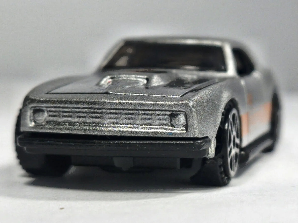 Jak Pontiac Firebird z 1976 r. Unbranded Die cast, Srebrny, 1:64, Resoraki – zdjęcie 5
