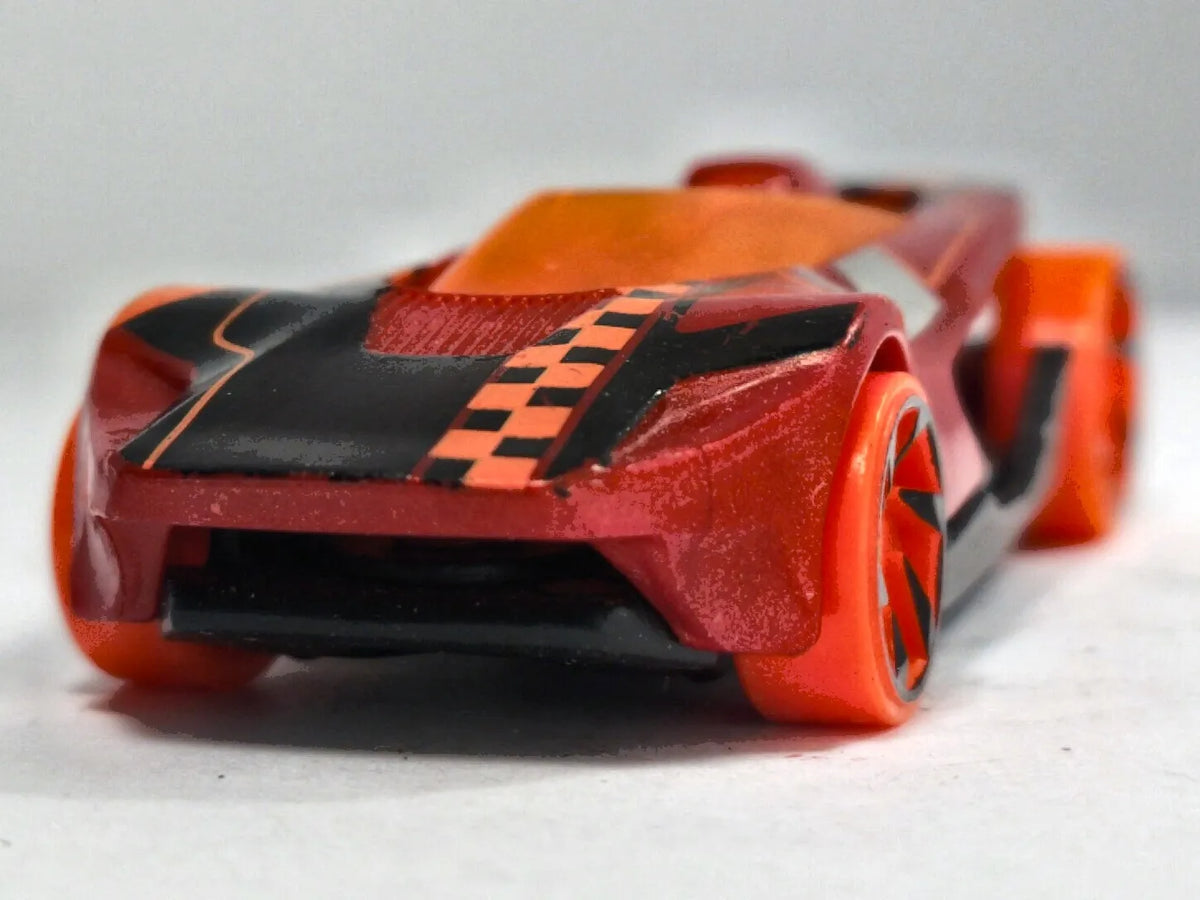 HW Warp Speeder Hot Wheels 2019 Mainline 1:64 Luzak Czerwony – zdjęcie 5