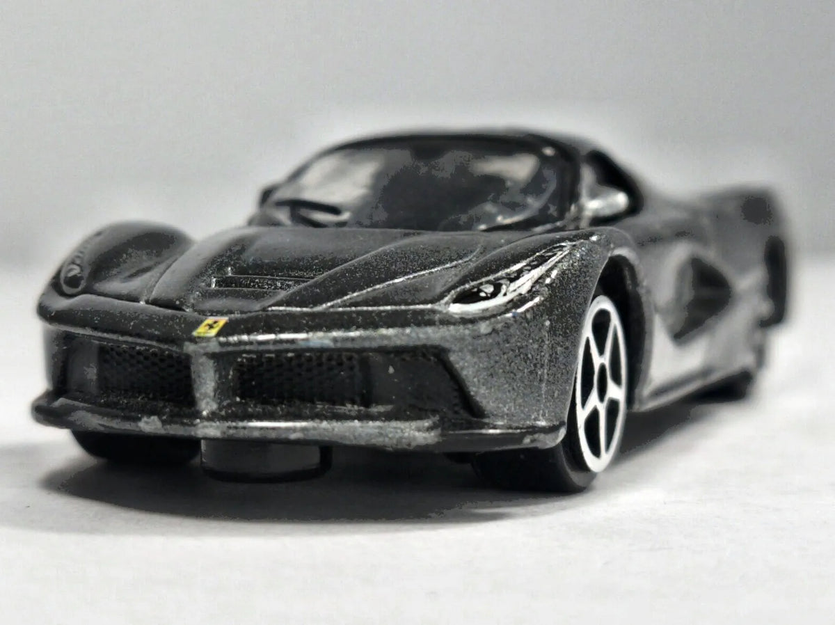 LAFERRARI, Bburago, Die cast 11638, Grafitowy, 1:59, Resoraki – zdjęcie 5