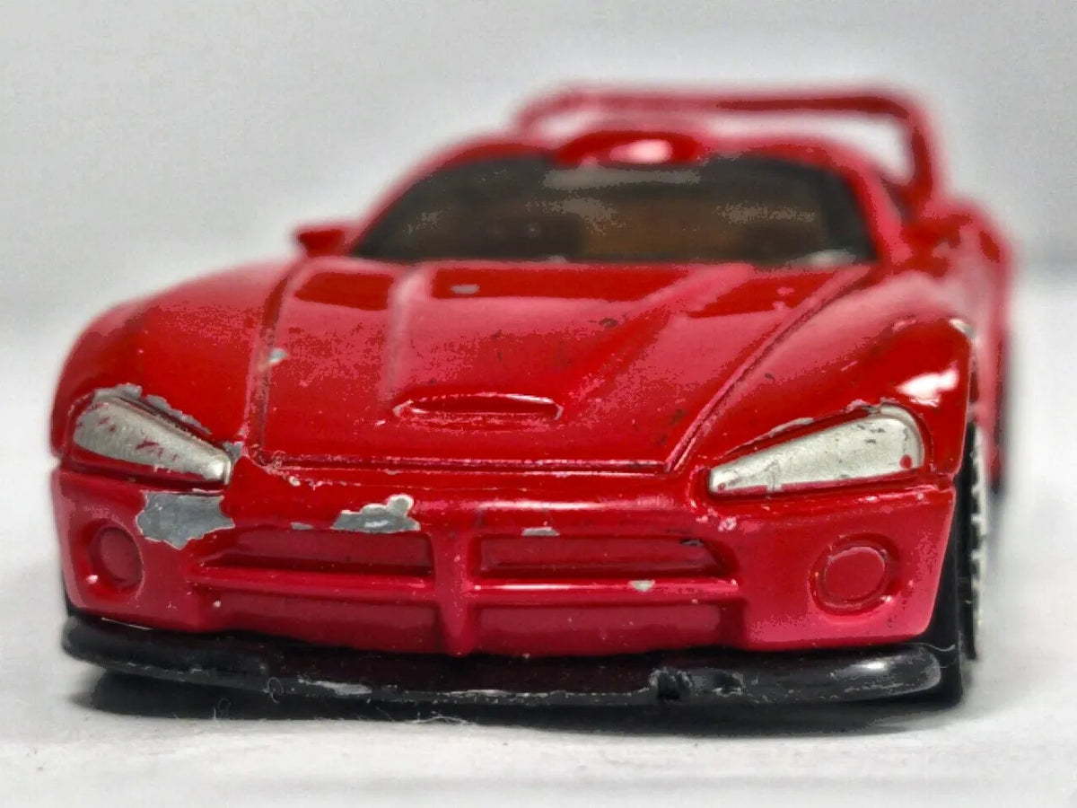 Dodge Viper Gts/R Matchbox 2000 1:64 Luzak Czerwony – zdjęcie 5