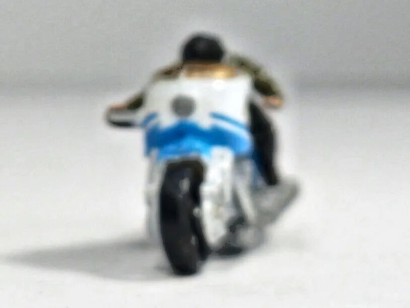 Motocykl Motocykl Sportowy Micro Machines Galoob Biały 1:87 – zdjęcie 5