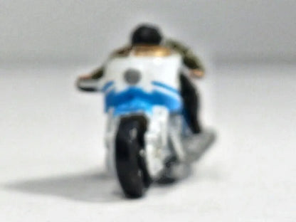 Motocykl Motocykl Sportowy Micro Machines Galoob Biały 1:87 – zdjęcie 5