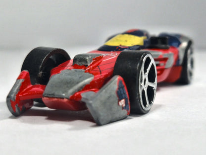 Formuła Spider Man Marvel Majorette 2012 Czerwony 1:64 – zdjęcie 5