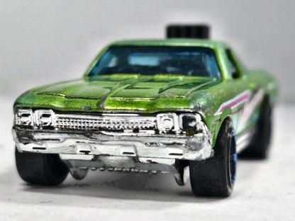 1970 CHEVROLET EL CAMINO, Hot Wheels, Die cast, Zielony, 1:64, Resoraki – zdjęcie 5