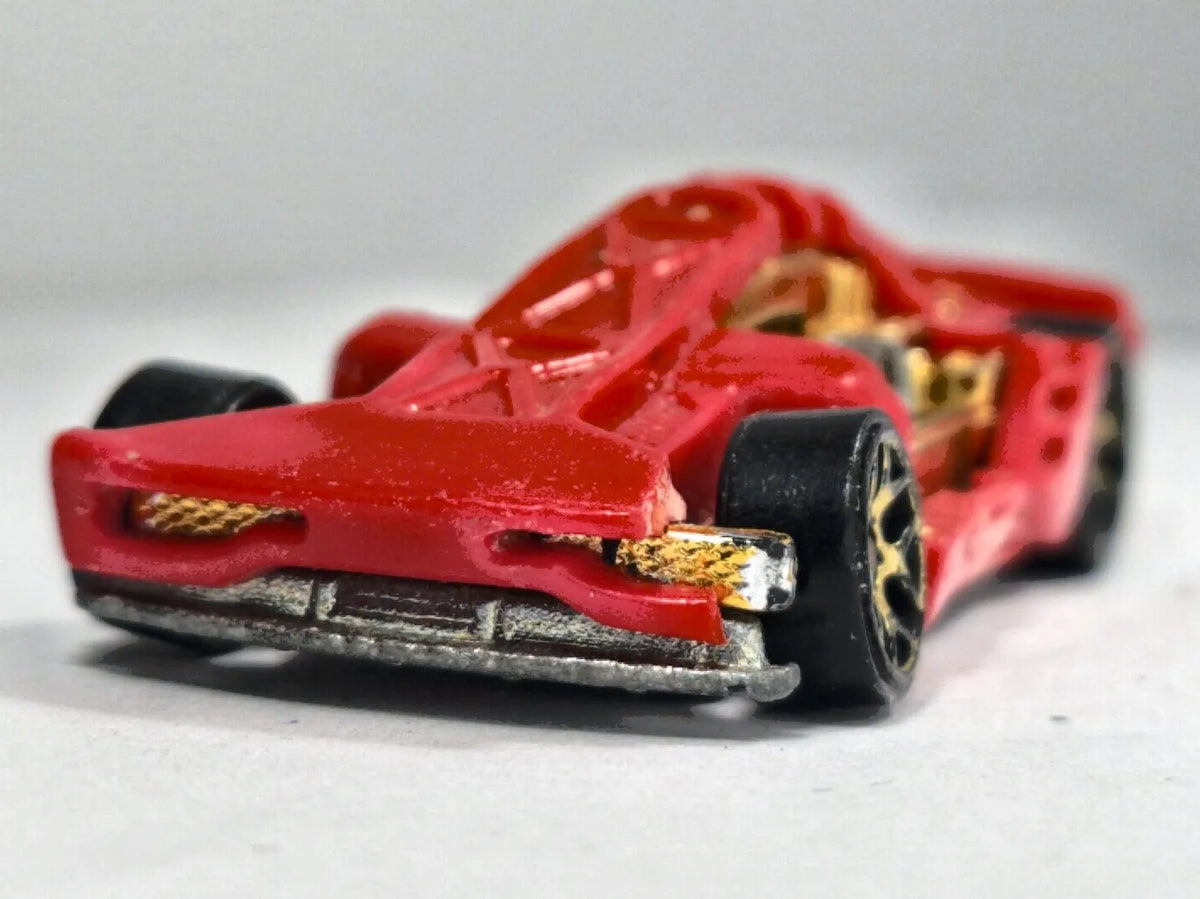 Split Decision Hot Wheels 1:64 Luzak Czerwony – zdjęcie 5