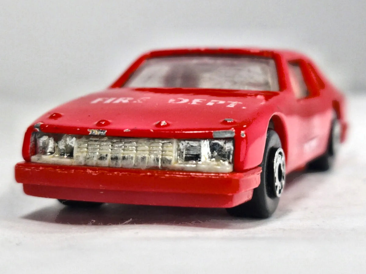 Buick Regal Maisto 1980 1:64 Made in France FIRE DEPT Straż pożarna – zdjęcie 5