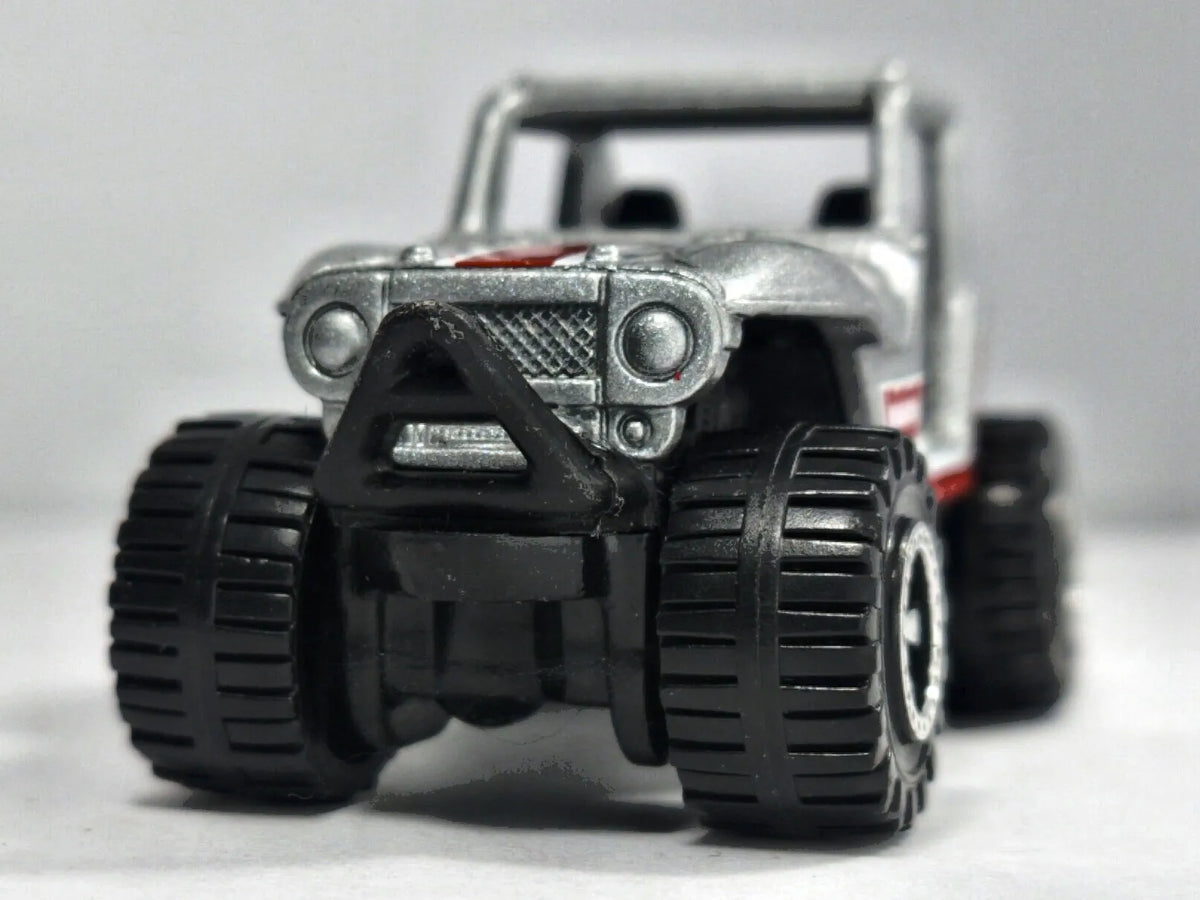 MBX 4X4 Matchbox 2007 Srebrny 1:63 – zdjęcie 5
