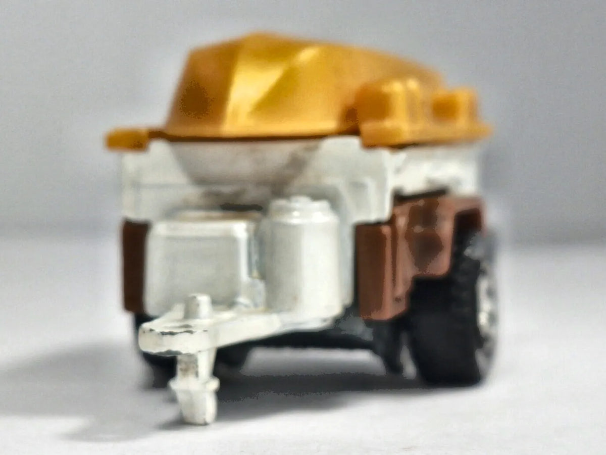 TRAILER TRAWLER, PRZYCZEPA, Matchbox, MB1076, Biały i złoty, 1:64, Resoraki – zdjęcie 5