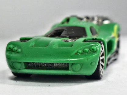 Spine Buster Hot Wheels 2006 1:64 Luzak Zielony – zdjęcie 5
