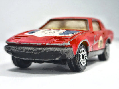 TRIUMPH TR7, Corgi Juniors, Made in Gt Britain, Die cast, Czerwony, 1:64 – zdjęcie 5