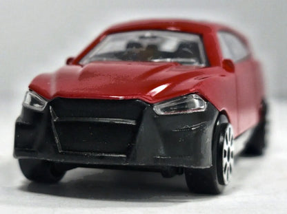 burgundy station wagon Motor Max 1:53 Luzak Czerwony – zdjęcie 5