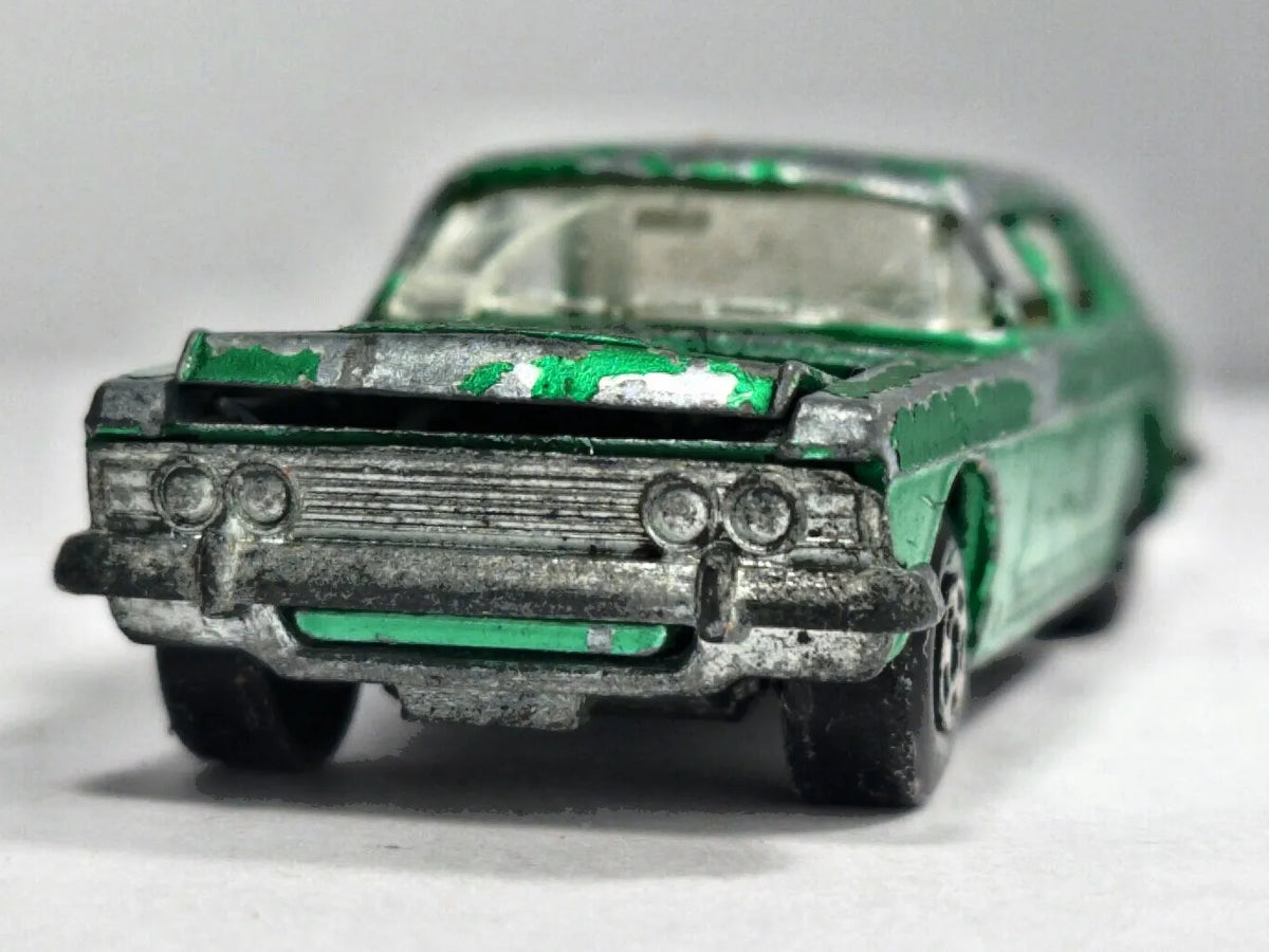 FORD ZODIAC MK. IV Superfast Matchbox '70 Zielony 1:64 Made in England – zdjęcie 5