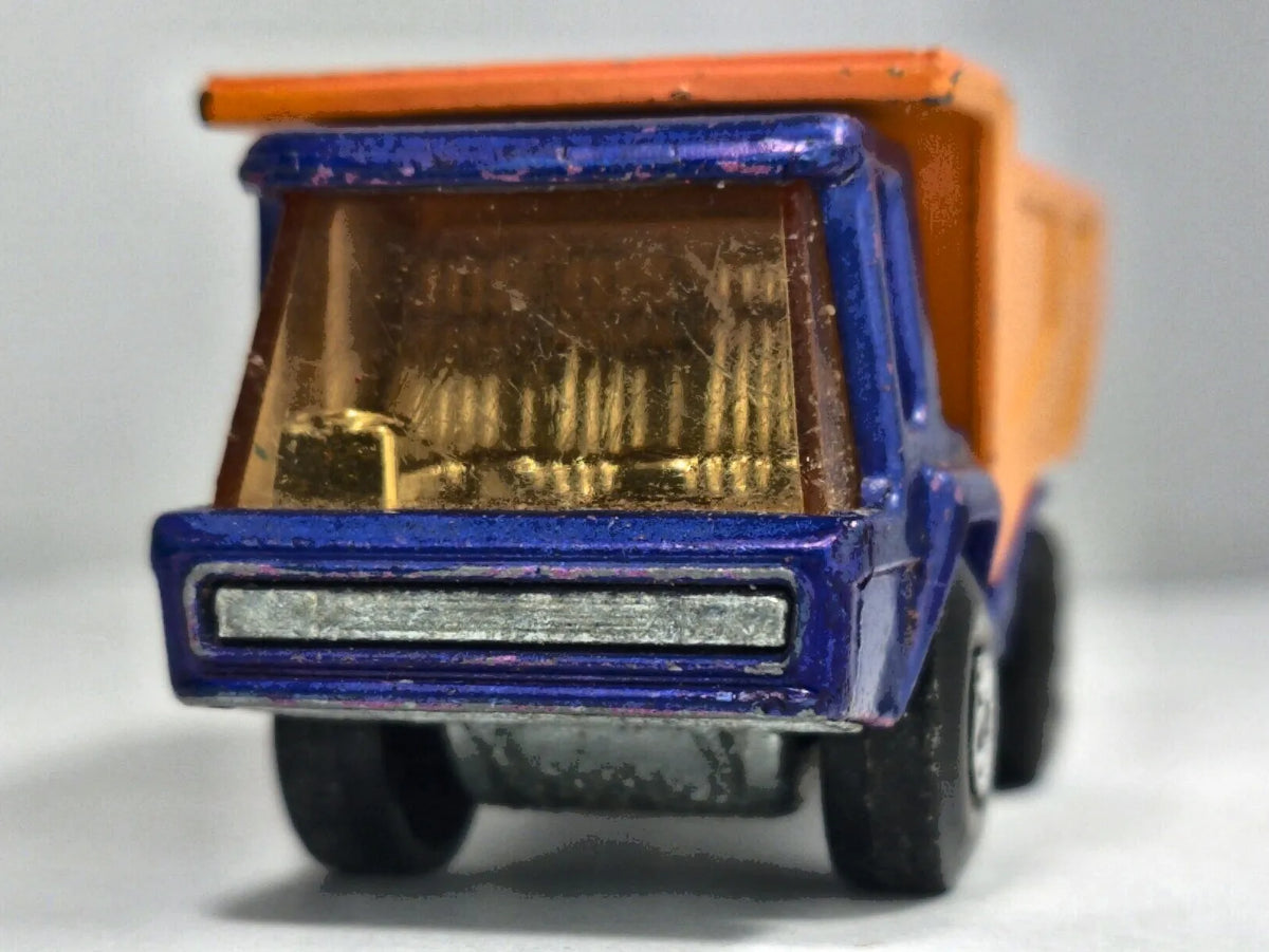 ATLAS, TRUCK, Matchbox 1975, Die cast NO.23, Fioletowy, 1:64, Resoraki – zdjęcie 5
