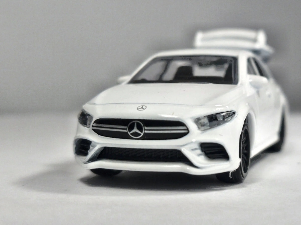 MERCEDES-AMG A35, Majorette Premium, Die cast REF:232H Biały 1:59, Resoraki – zdjęcie 5